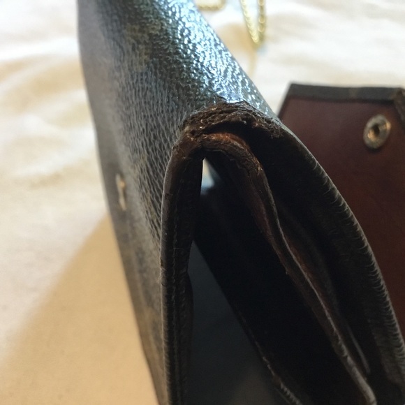 Sold Louis Vuitton Bifold Wallet & coin pocket Brown, made in France, date code - Picture 15 of 16